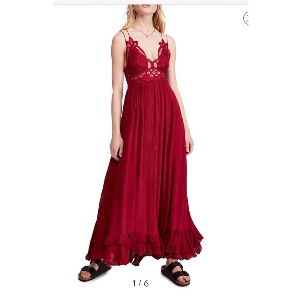 Free People Adella Maxi Slipdress.